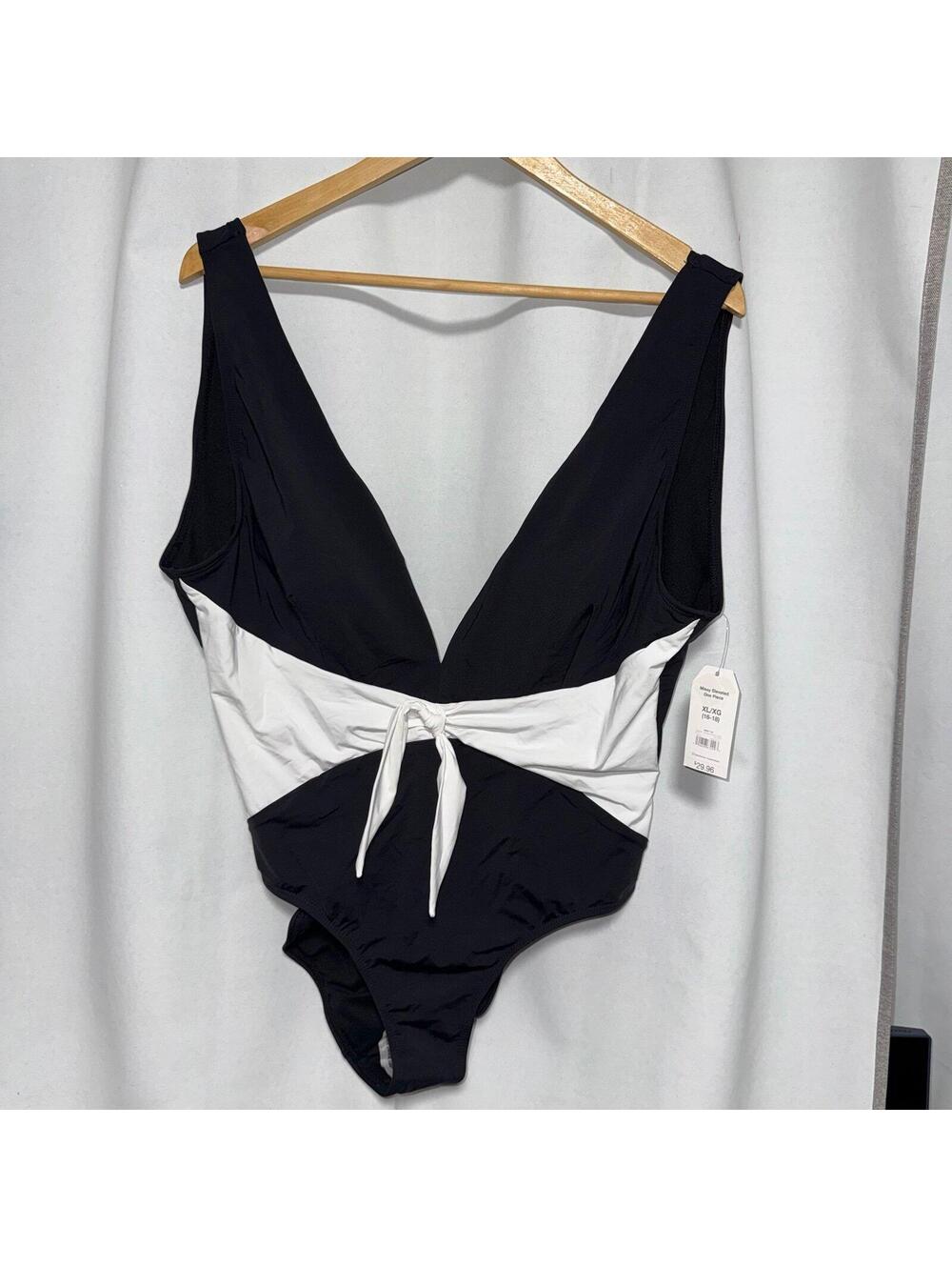 Time and Tru Missy Elevated One Piece Swimsuit XL